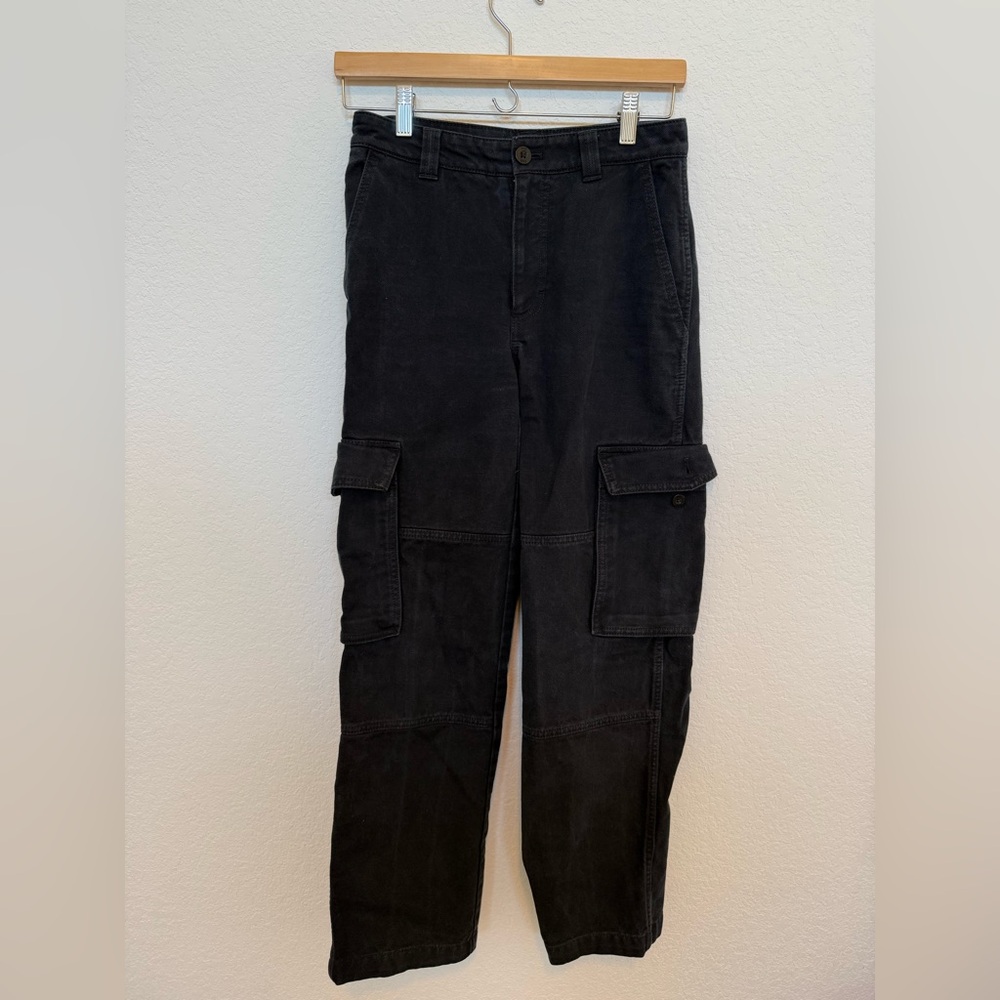 Aritzia TNA Cargo Pants Black Small Size 2 - Picture 2 of 7